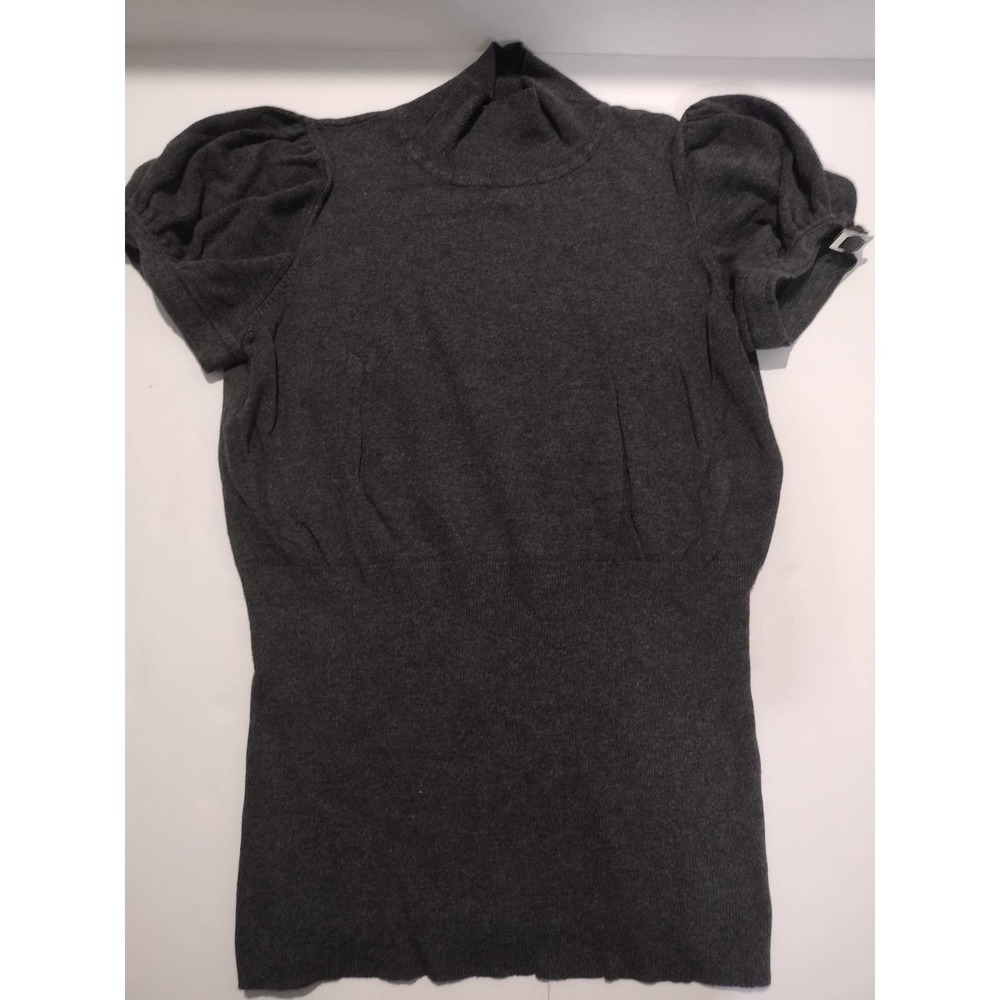 Express Desing Studio Womens Sweater Gray Size L Mock Neck